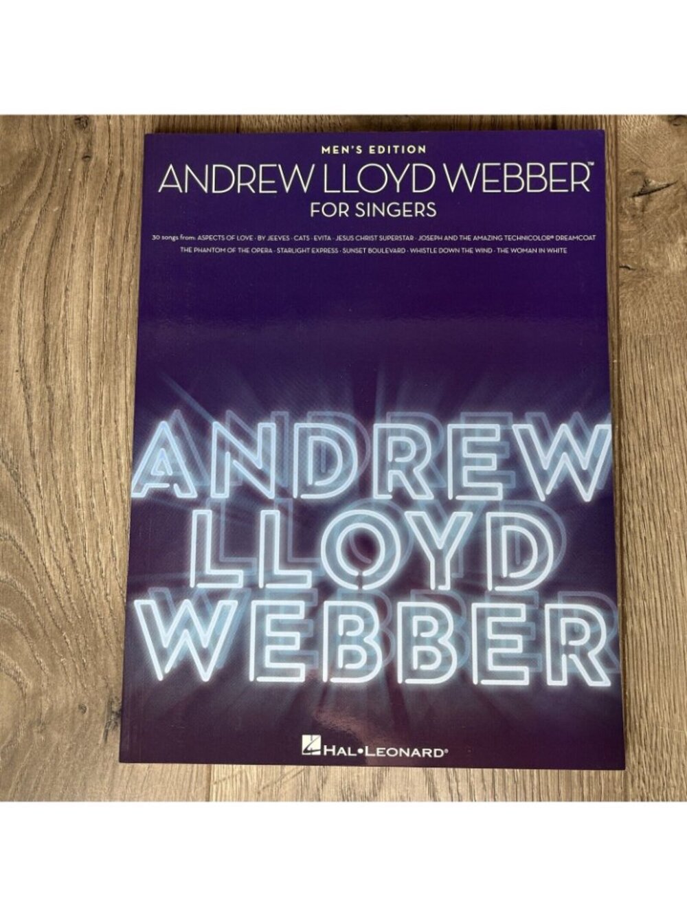 Andrew Lloyd Webber for Singers 30 Songs - Men's Edition Vocal Hal Leonard - Picture 2 of 6